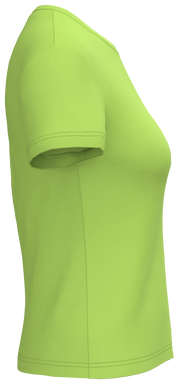 T-shirt classique pour femme à col rond - Citron vert