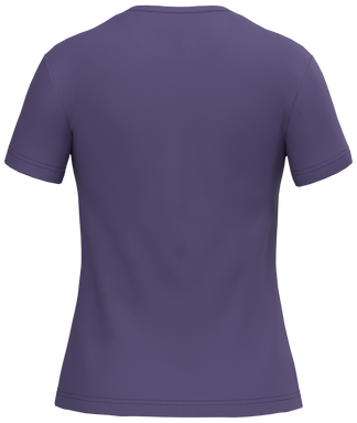 T-shirt classique pour femme à col rond - Violet