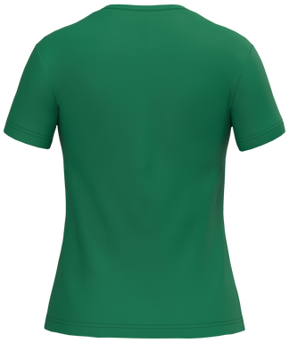 T-shirt classique pour femme à col rond - Vert kelly