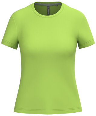 T-shirt classique pour femme à col rond - Citron vert
