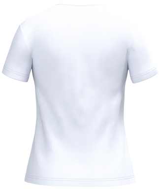 T-shirt classique pour femme à col rond - Blanc