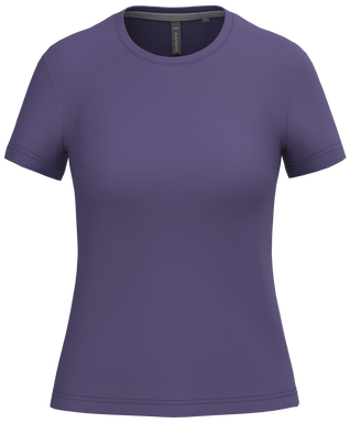 T-shirt classique pour femme à col rond - Violet