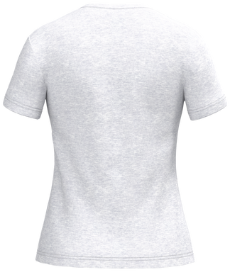 Klassisches Damen-T-Shirt mit V-Ausschnitt - Esche Heide