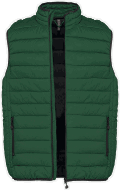 Leichter Bodywarmer - Waldgrün