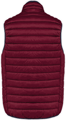Leichter Bodywarmer - Weinrot