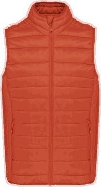 Leichter Bodywarmer - Gebranntes Ocker