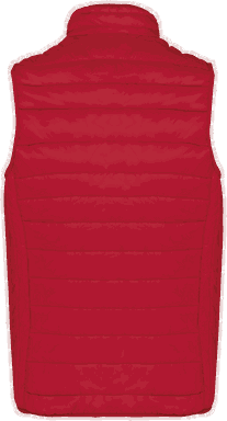 Leichter Bodywarmer - Rot