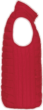 Leichter Bodywarmer - Rot