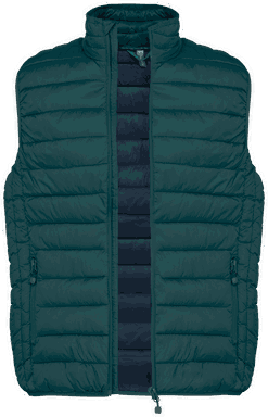 Leichter Bodywarmer - Mineralgrün