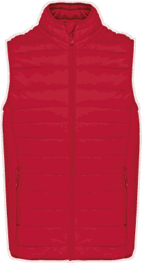 Leichter Bodywarmer - Rot