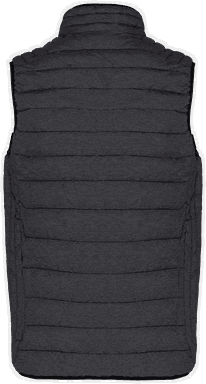 Leichter Bodywarmer - Meliert Dunkelgrau