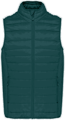 Leichter Bodywarmer - Mineralgrün