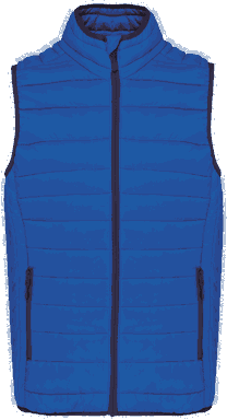 Leichter Bodywarmer - Helles Königsblau