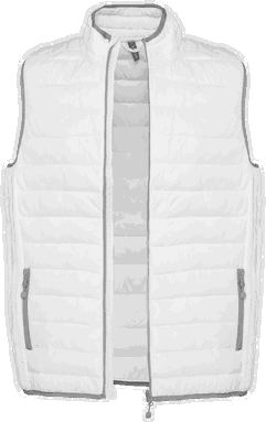 Leichter Bodywarmer - Weiß