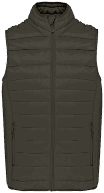 Leichter Bodywarmer - Dunkles Khaki