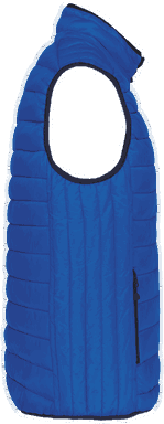 Leichter Bodywarmer - Helles Königsblau