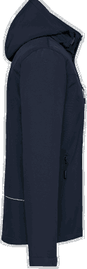 Basis gesteppter Softshell - Marine
