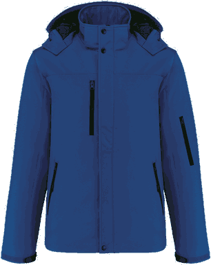 Basis gesteppter Softshell - Dunkles Königsblau