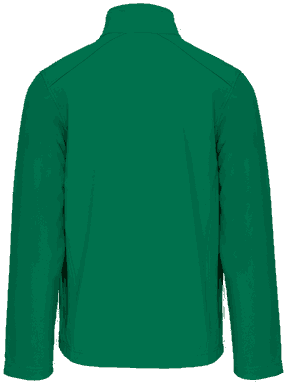 Basis softshell jas - Kelly green