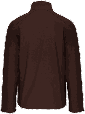 Basis softshell jas - Chocolate