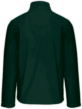 Basis softshell jas - Bottle green