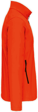 Basis softshell jas - Fluorescent orange