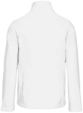 Basis softshell jas - White