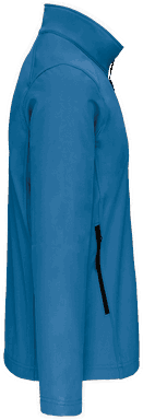Basis softshell jas - Aqua blue