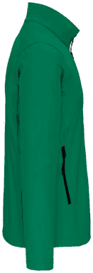 Basis softshell jas - Kelly green