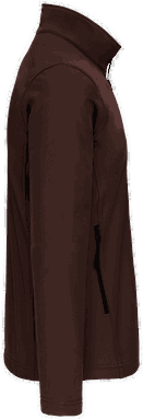 Basis softshell jas - Chocolate