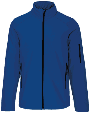 Basis softshell jas - Dark royal blue