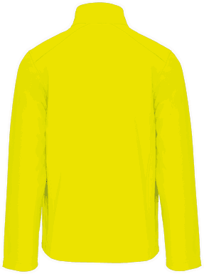 Basis softshell jas - Fluorescent yellow