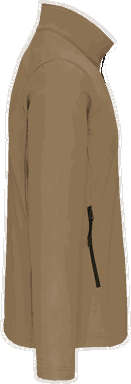 Basis softshell jas - Camel