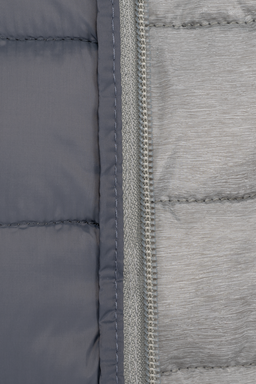 Leichter Damen-Bodywarmer - Silber meliert