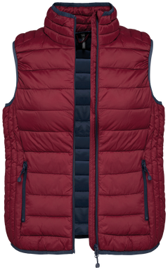 Leichter Damen-Bodywarmer - Weinrot