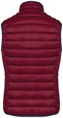 Leichter Damen-Bodywarmer - Weinrot