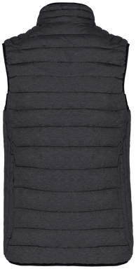 Leichter Damen-Bodywarmer - Meliert Dunkelgrau