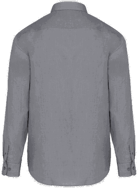 Basic shirt - Marl storm grey