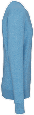 Basis eco sweater - Cloudy blue heather
