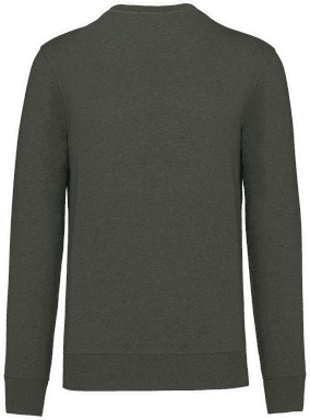 Basis eco sweater - Green marble heather