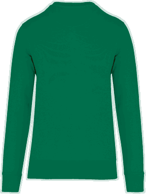 Basis eco sweater - Kelly green