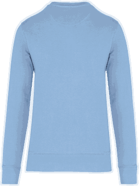 Basis eco sweater - Sky blue