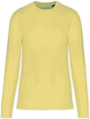 Basis eco sweater - Lemon yellow
