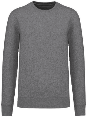 Basis eco sweater - Grey heather
