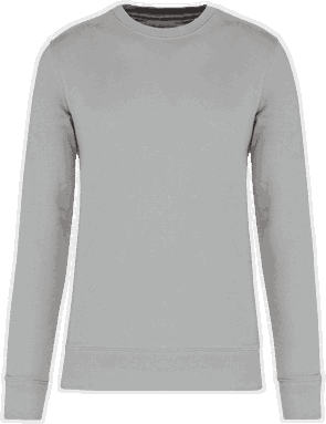 Basis eco sweater - Snow grey