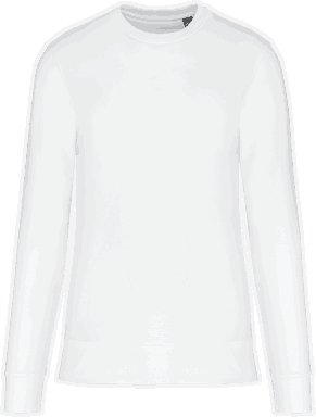 Basis eco sweater - White