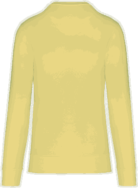 Basis eco sweater - Lemon yellow