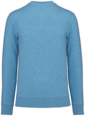 Basis eco sweater - Cloudy blue heather