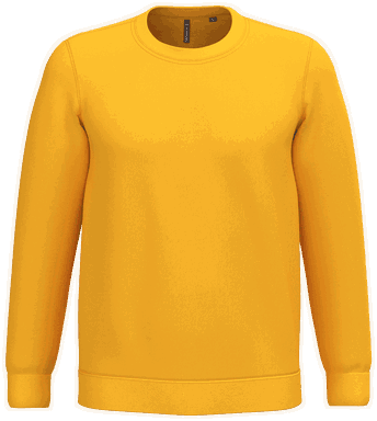 Pull basique - Jaune
