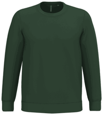 Pull basique - Vert forêt